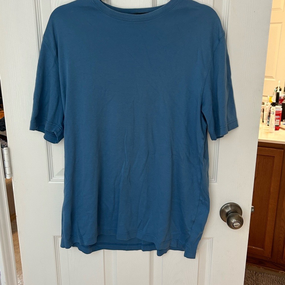 Robert Barakett Blue Short Sleeve Tee